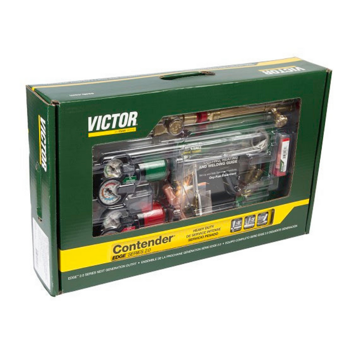 Victor Contender EDGE 2.0 Oxy-Acetylene Outfit (CGA 540/510)