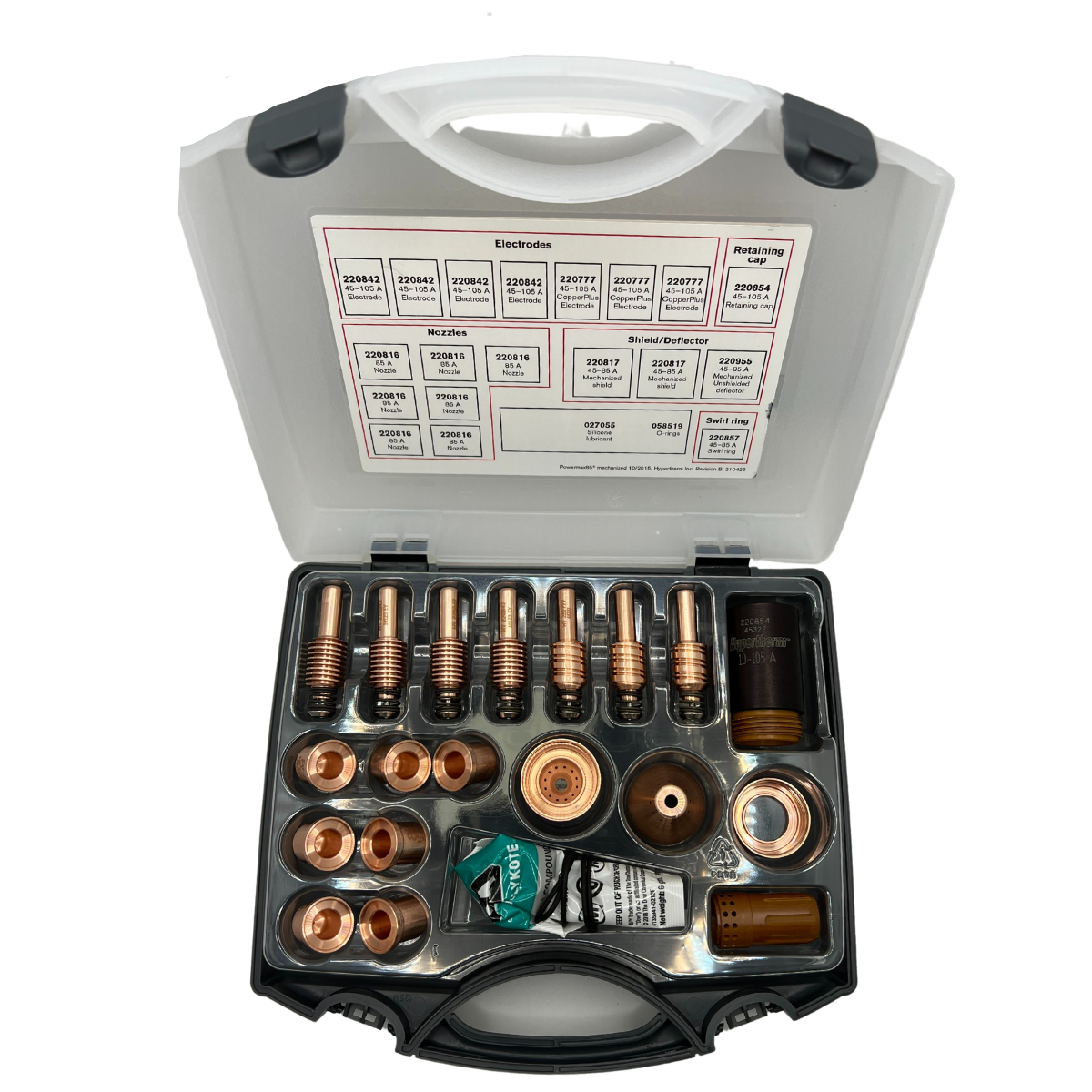 Hypertherm #851469 - Powermax 85 Essential Mechanized Consumable Kit