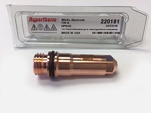 Hypertherm #220181 - HPR130XD/HPR260XD Mild Steel Electrode pack of 5