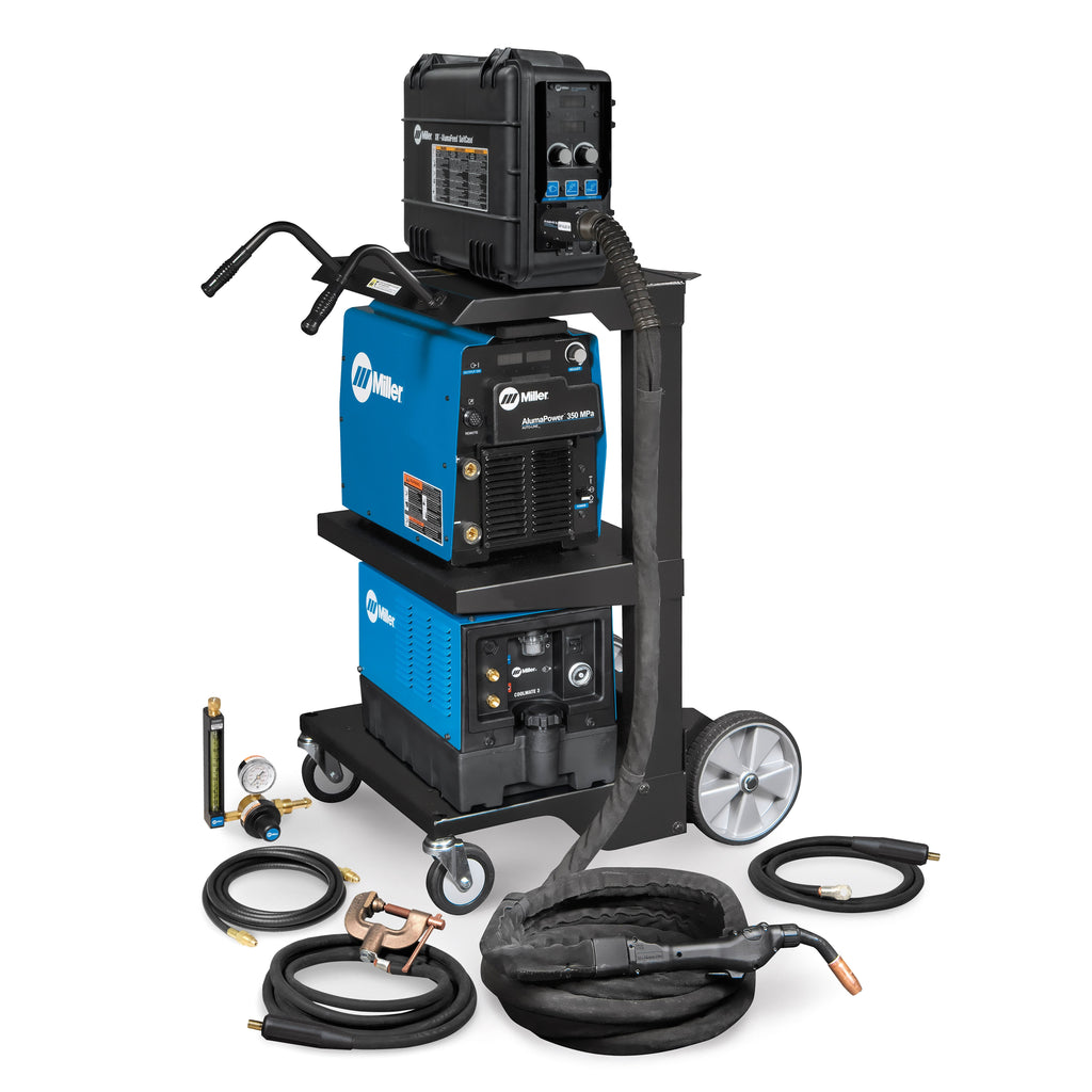 Miller AlumaFeed 350 MPa MIGRunner w/ Water-Cooled XR AlumaPro
