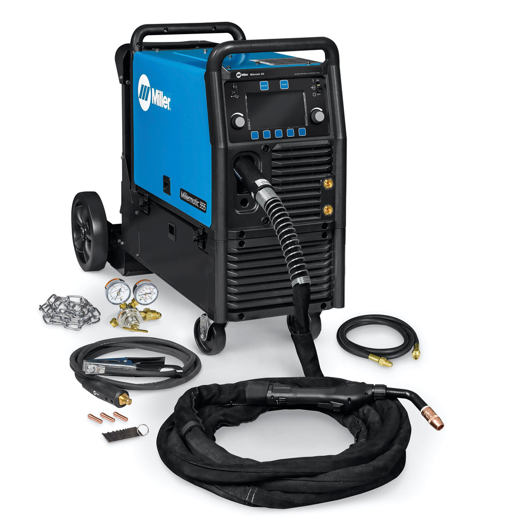 Miller Millermatic 355 Pulse MIG Welder w/ Aluma-Pro Push-Pull Gun