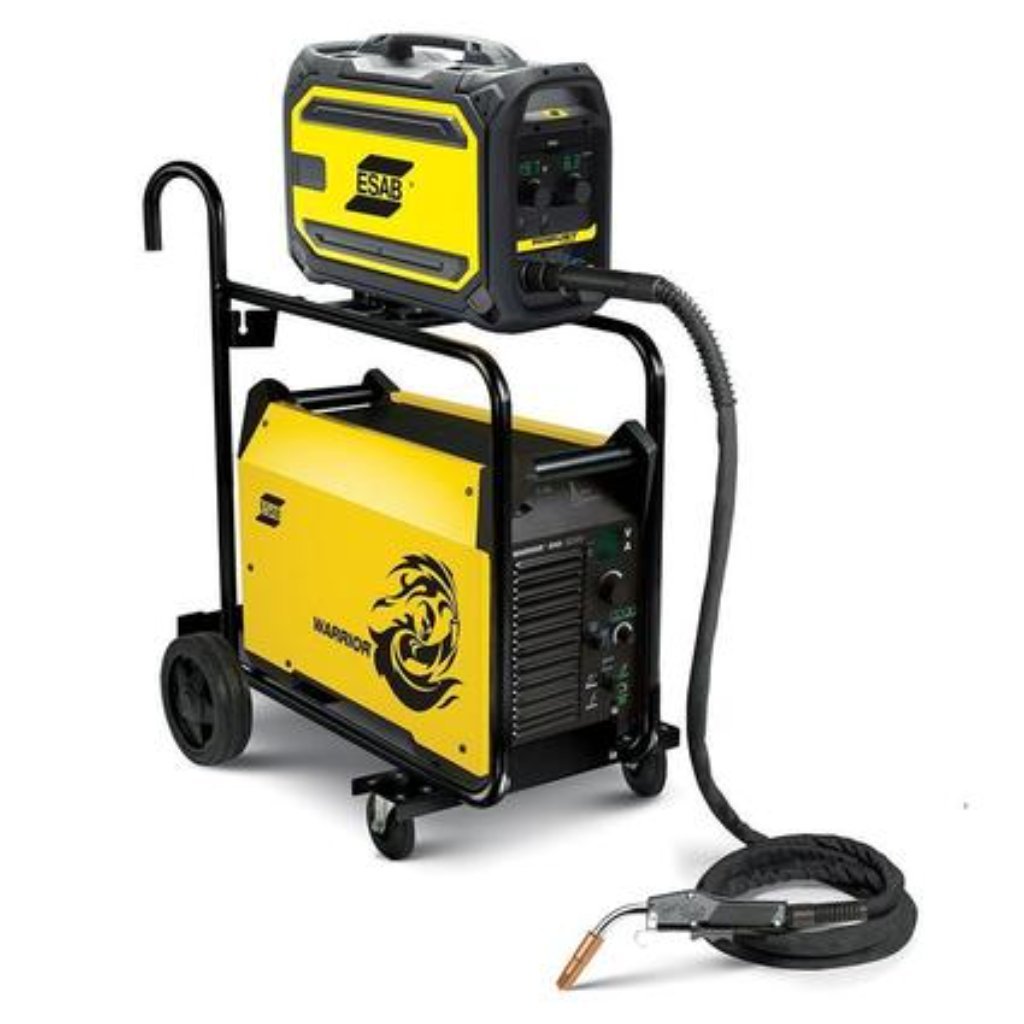 ESAB Warrior 500i CC/CV MIG Welder w/ Cart