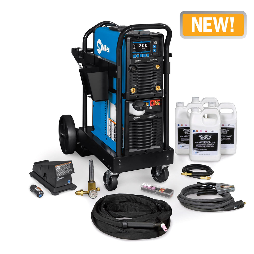 Miller Dynasty 300 TIG Welder Complete Package