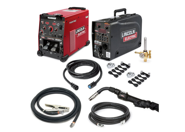 Lincoln Flextec 500X / Power Feed 25M / Magnum PRO AL Push-Pull One-Pak