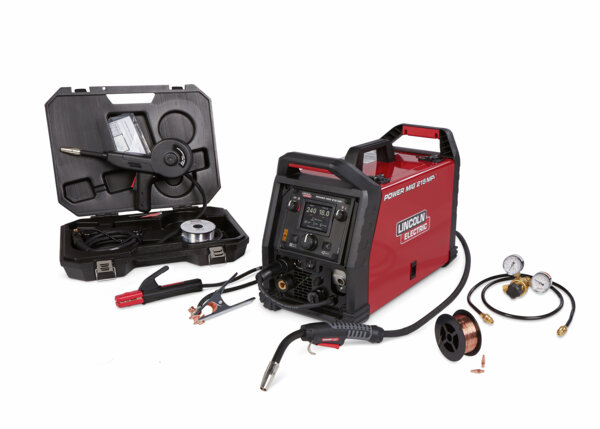 Lincoln POWER MIG 215 MPi Multi-Process Welder Aluminum One-Pak